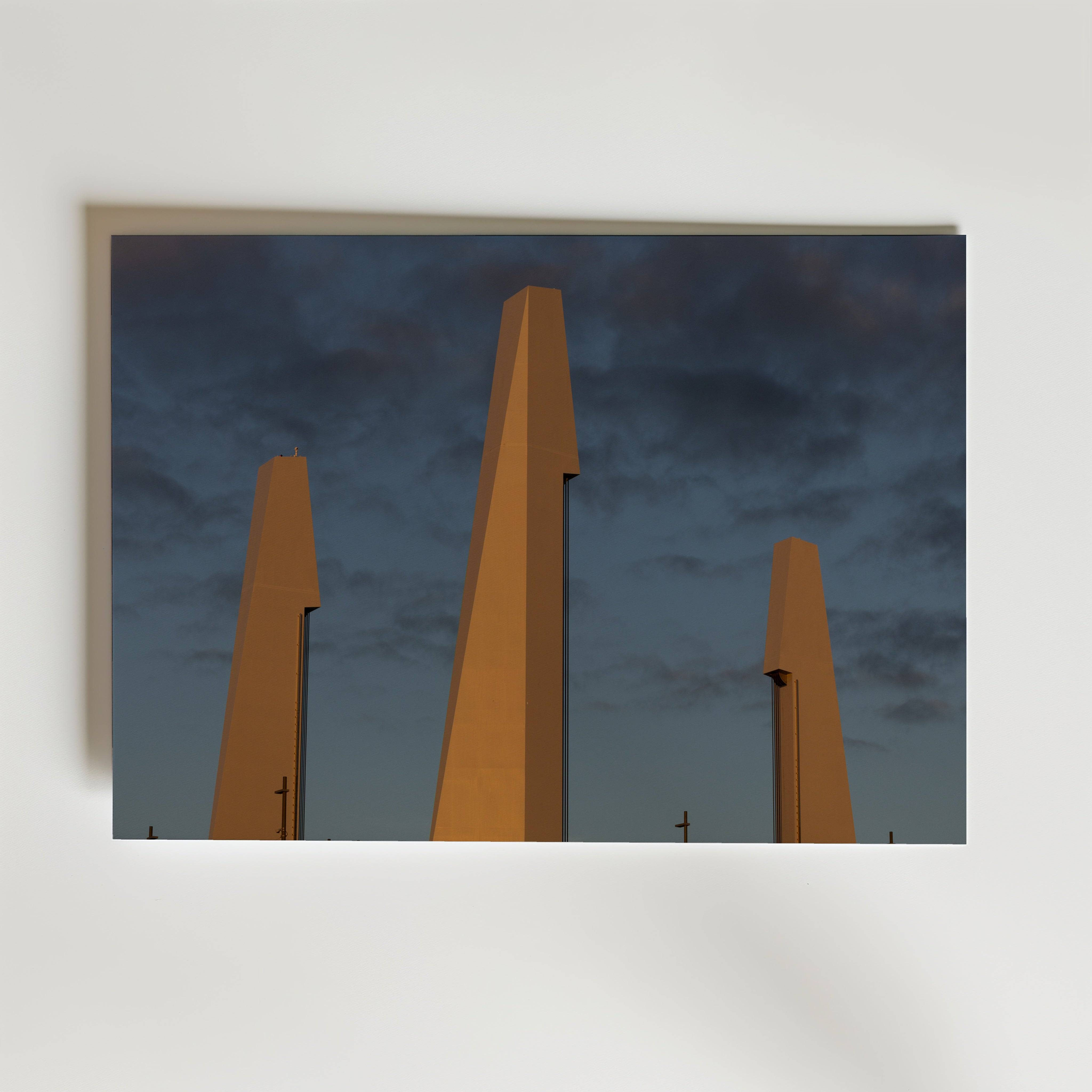 Hisingsbron i Morgonljus Poster - Fine Art Poster 40x50 cm