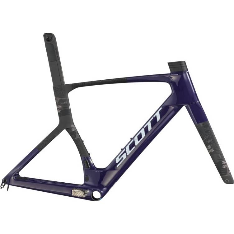 Ramkit Scott Frameset Foil RC Team HMX Grape Purple/Carbon Black L