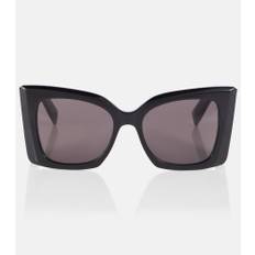 Saint Laurent SL M119 Blaze oversized sunglasses - black