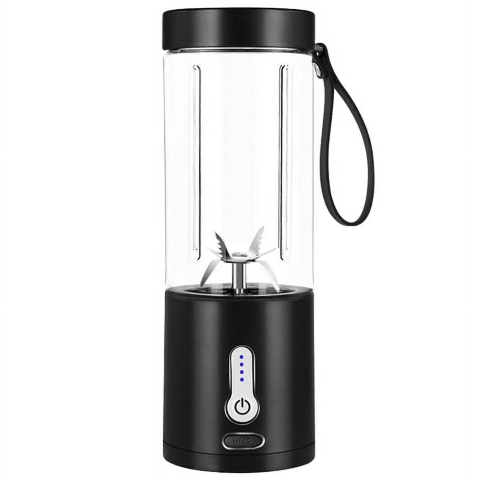 530 ml elektrisk juicer bærbar smoothieblender USB genopladelig foodprocessor frugtmixer mini juicer blender kop A