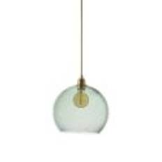 Ebb &amp; Flow Rowan Pendant Lamp L Ø: 28 cm - Forest Green/Gold