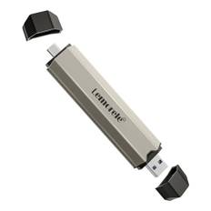 M.2 NVME SATA Gehäuse,Lemorele M.2 SSD NVMe Gehäuse Enclosure USB 3.1 Gen 2 to PCI-e,NVMe zu USB Adapter für 2230/2242/2260/2280 M.2 NVMe/SATA SSD von M-Key/M+B