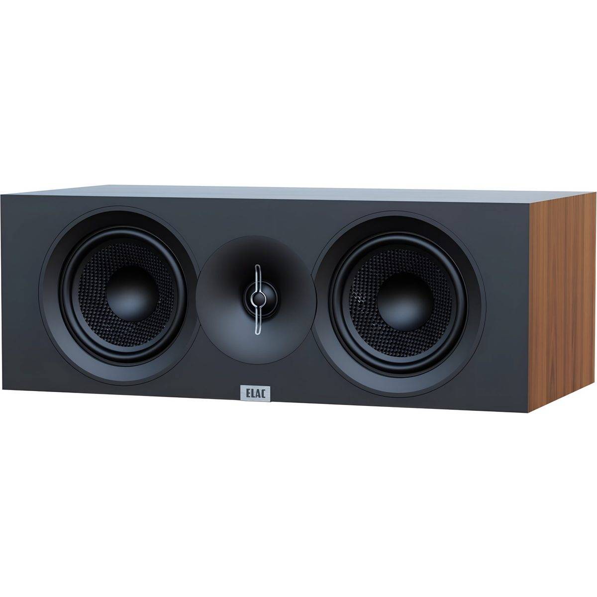 Elac Debut 3.0 DC53 valnöt - Centerhögtalare, 2, 120 W, 6 ohm, 87,5 dB