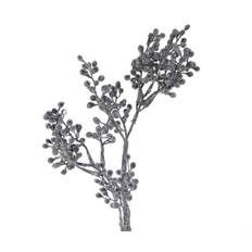 Deko Florale Bær gren - sort
