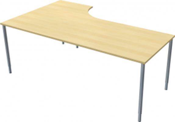 Fritstående Bord - 1200 x 2000 x 800 x 600 mm | Ret