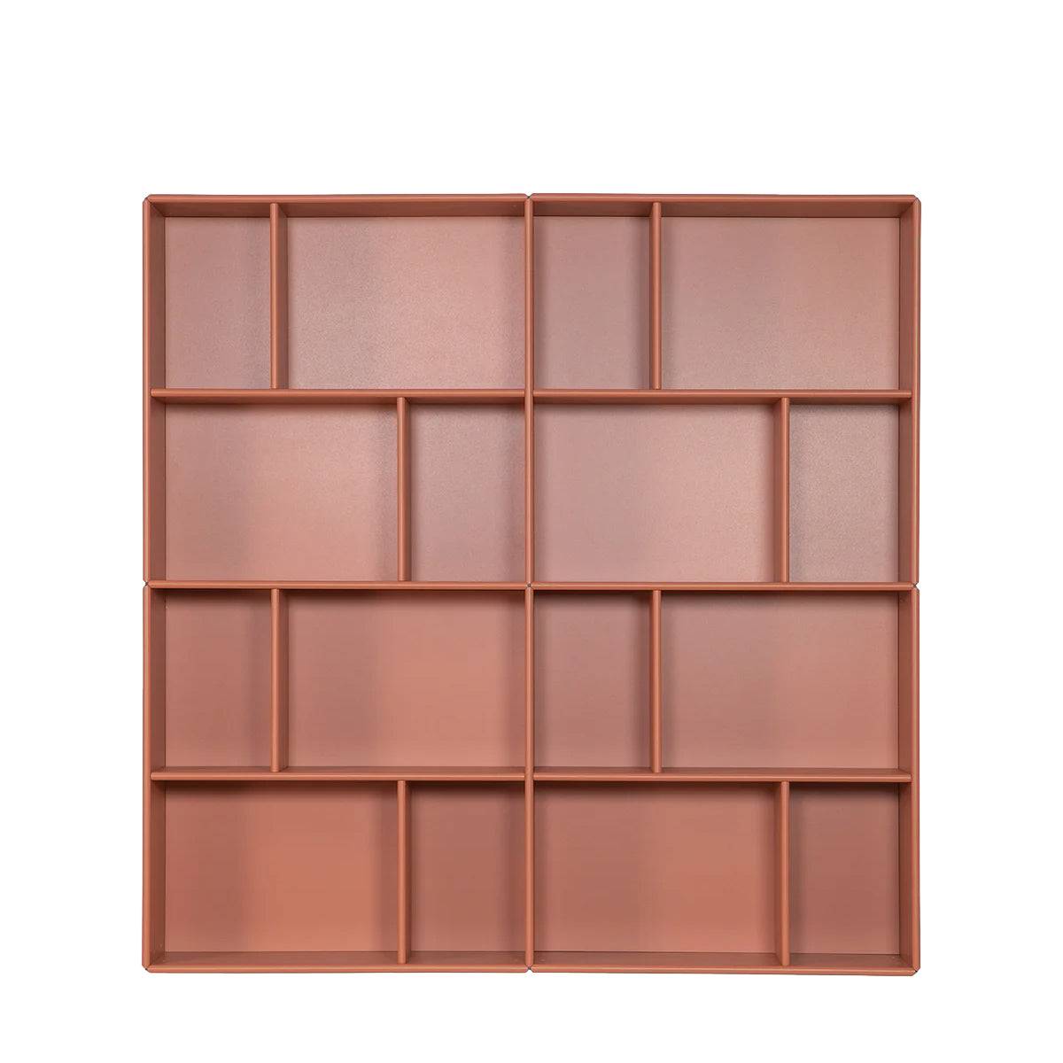 ByAulum Quadrant Bronx Vægreol - Dybde 33cm - Rusty