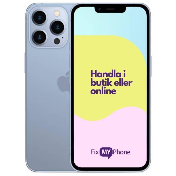 iPhone 13 Pro Begagnad Blå 256 GB Premium
