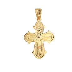 Aagaard - 8 karat guld Dagmarkors, 20x17mm - 0888006