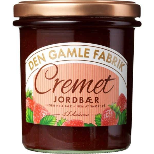 Den Gamle Fabrik Jordbær Marmelade Cremet 350g