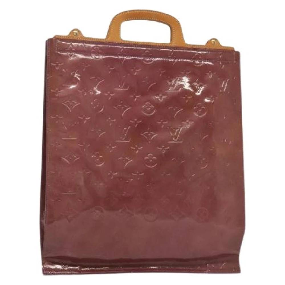 Louis Vuitton Vintage Pre-owned Laeder louis-vuitton-tasker - Vintage - Dame - Lilla - ONE SIZE - Uld