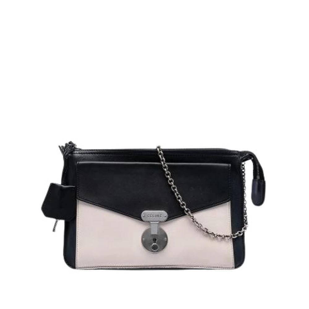 Celine Vintage Pre-owned Vintage Crossbody Taske - Vintage - Dame - Flerfarvet - ONE SIZE - Uld