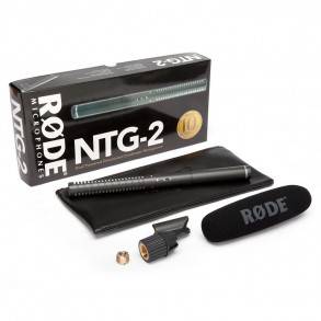 Røde NTG2 - Shotgun-mikrofon (48v og batteri)
