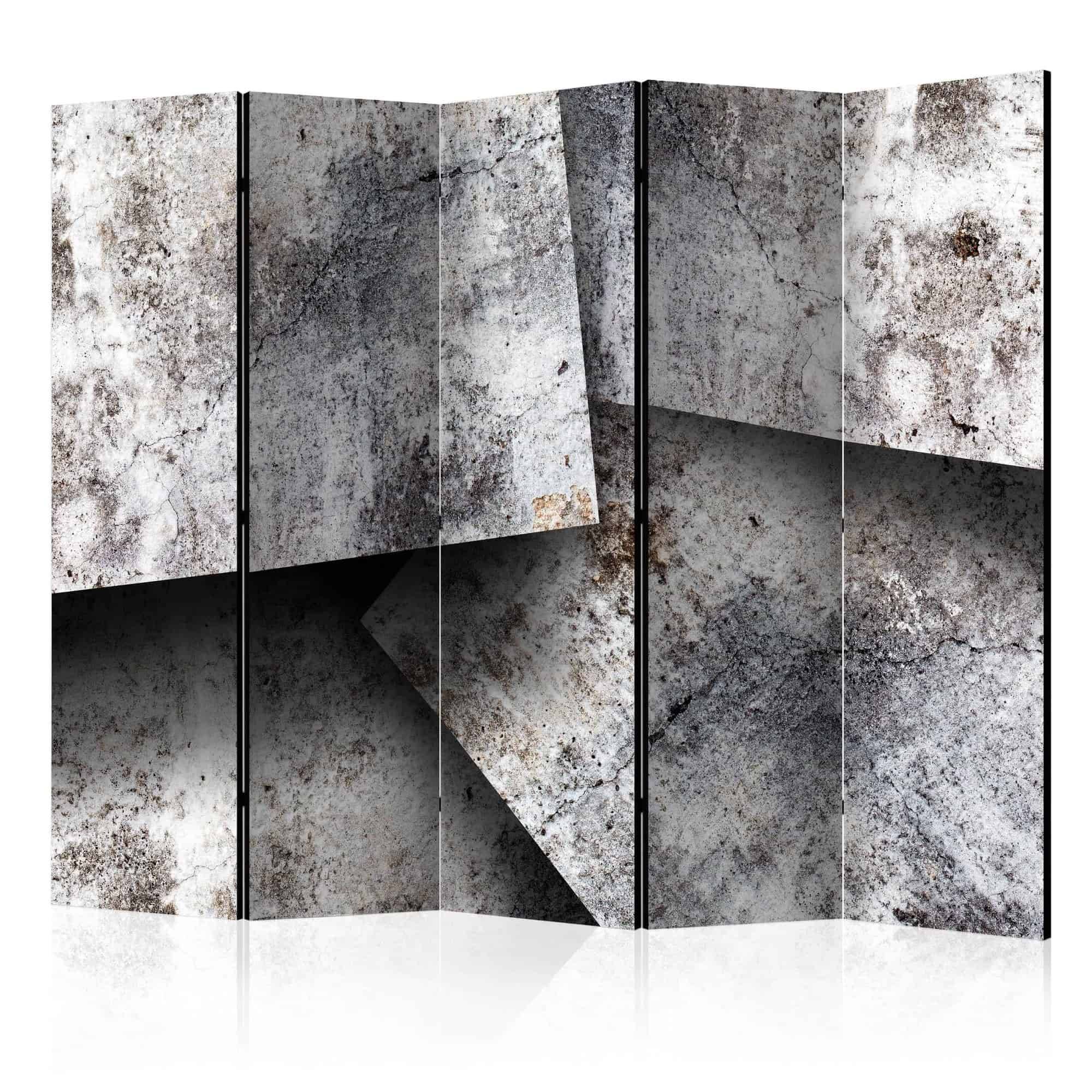 Skærmvæg Concrete cards II