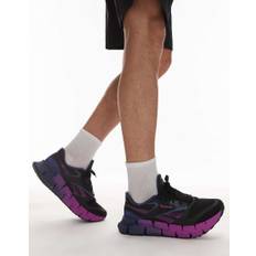 Reebok - Floatzig - Sorte og lilla løbesneakers - 3