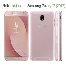 Refurbished Samsung Galaxy J7 2017 J730F J730FM 4G Dual Sim 5.5 13MP 3GB RAM 16GB ROM Mobile Phone Simple Set svart