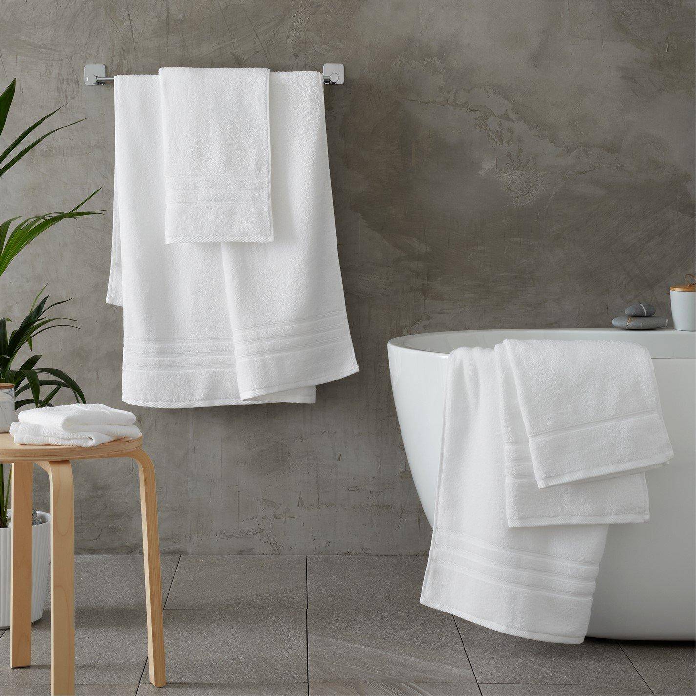 Biba 450Gsm Cotton Zero Twist Quick Dry Towel