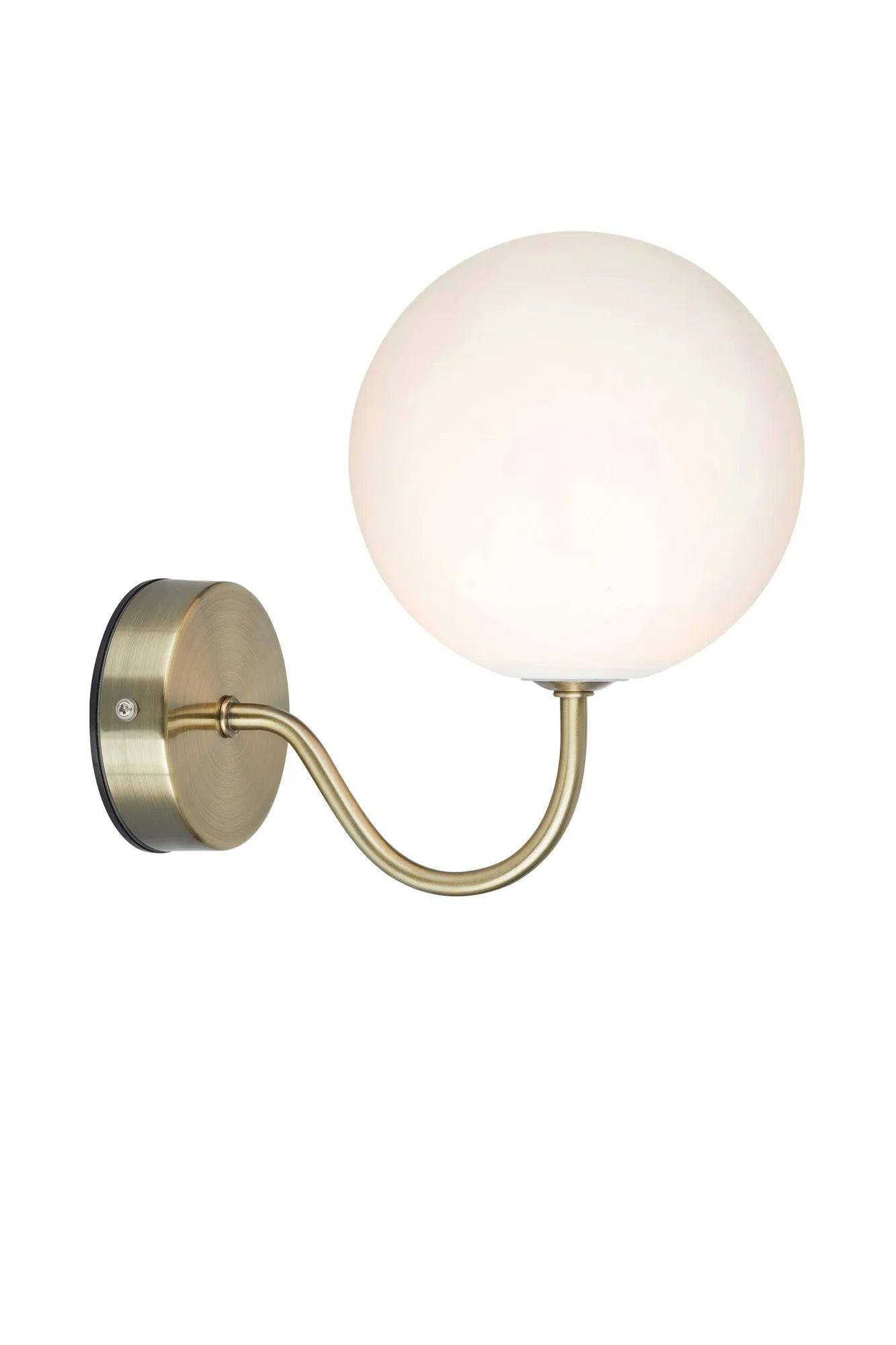 Deco Vägglampa Antik/Vit