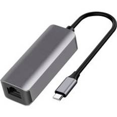 9 portar usb c hub till hdmi vga rj45 gigabit ethernet-nätadapter dock pd-laddare för macbook pro air multi type c hub