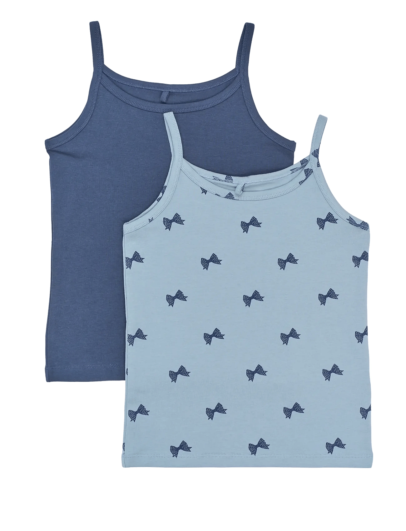 THE NEW Tnthe New Strap Top 2-Pack Exp | Blue | 122/128