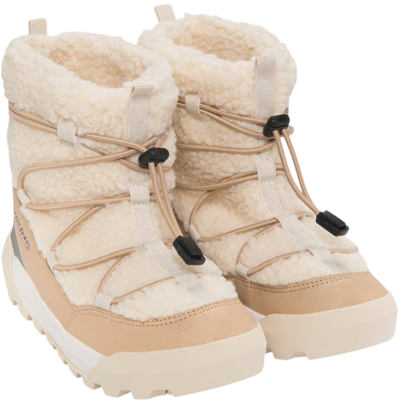 TEX-støvle m. snøre, Beige - 35