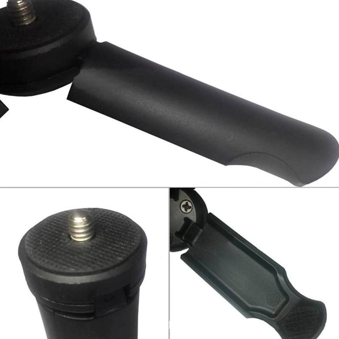 Mini hopfällbar handhållen 360 graders rotation skrivbordsstabilisator stativ selfie stick stativ selfie stick stativ för kamera och telefon