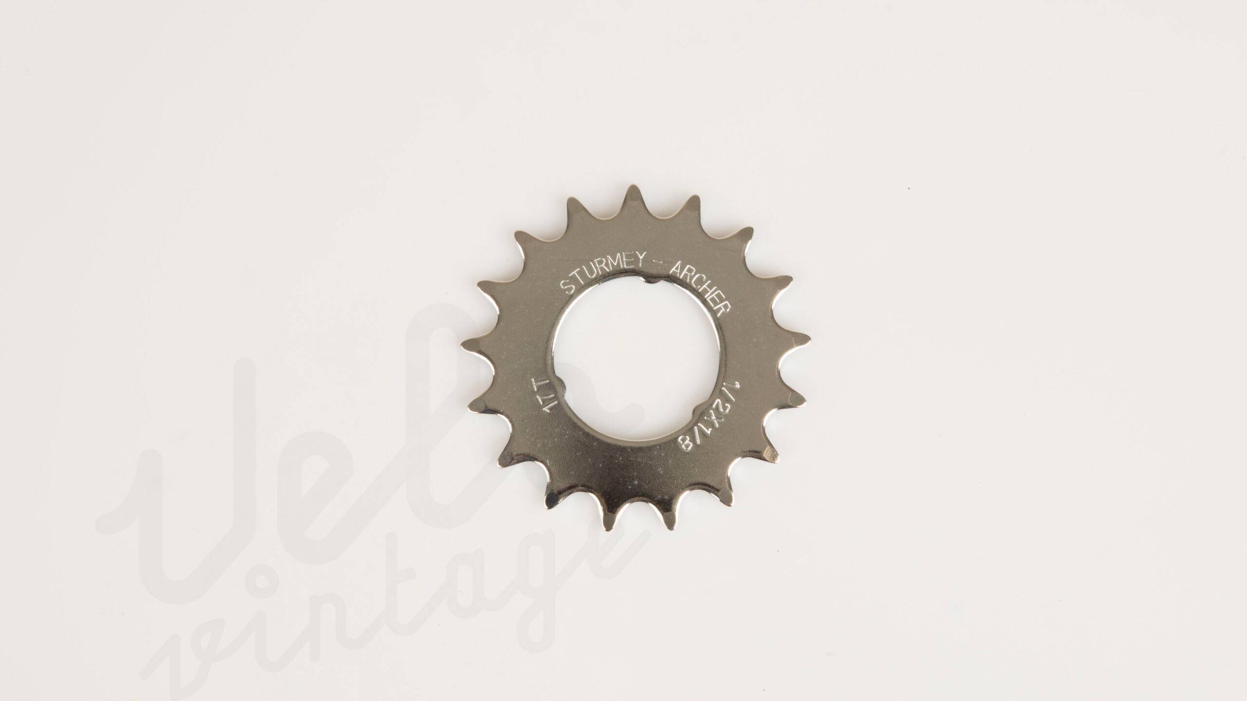 Sturmey-Archer Tandhjul | 17T | 1/2"x1/8" | Fladt | HSL846