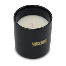 Moschino, Home, unisex, Sort, ONE SIZE, Uld, Sort Keramisk Duftlys - ONE Size