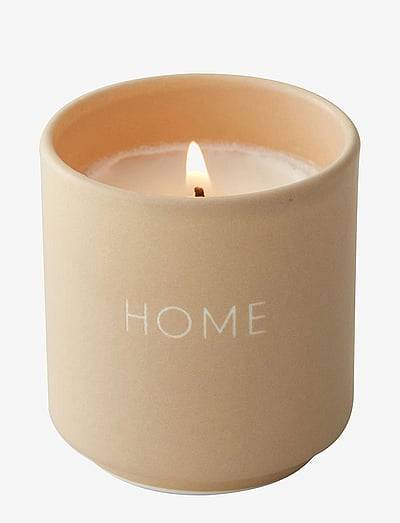 Design Letters Scented candle - Hem & Spa - FOREST GREEN / beige