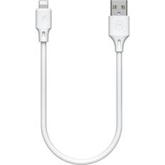 Wekome USB-A to Lightning Cable 25 cm - Vit