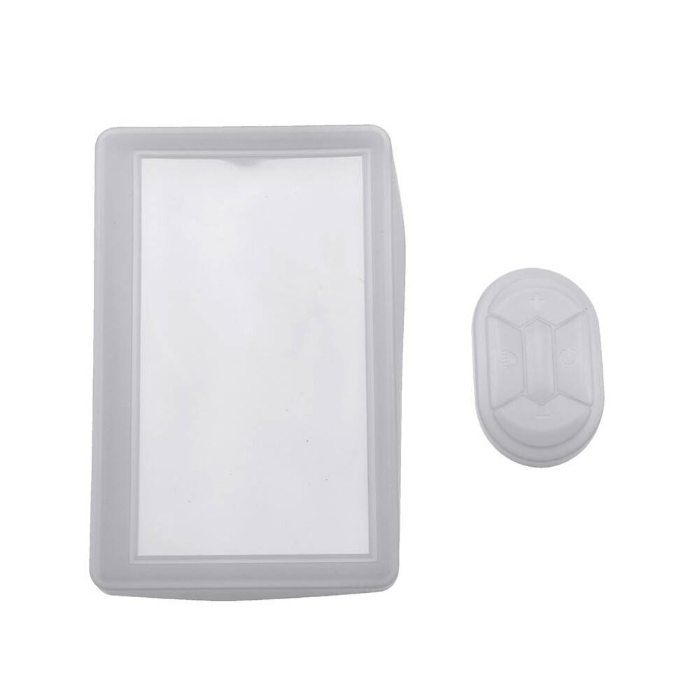 Instrument Silicone Dust Protective Cover for OUXI V8 & GT2000 Electric Bicycle NFC Display with Protective White