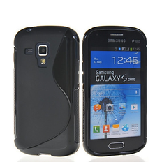 S-line skal Samsung Galaxy Trend Plus (S7580) (Svart)