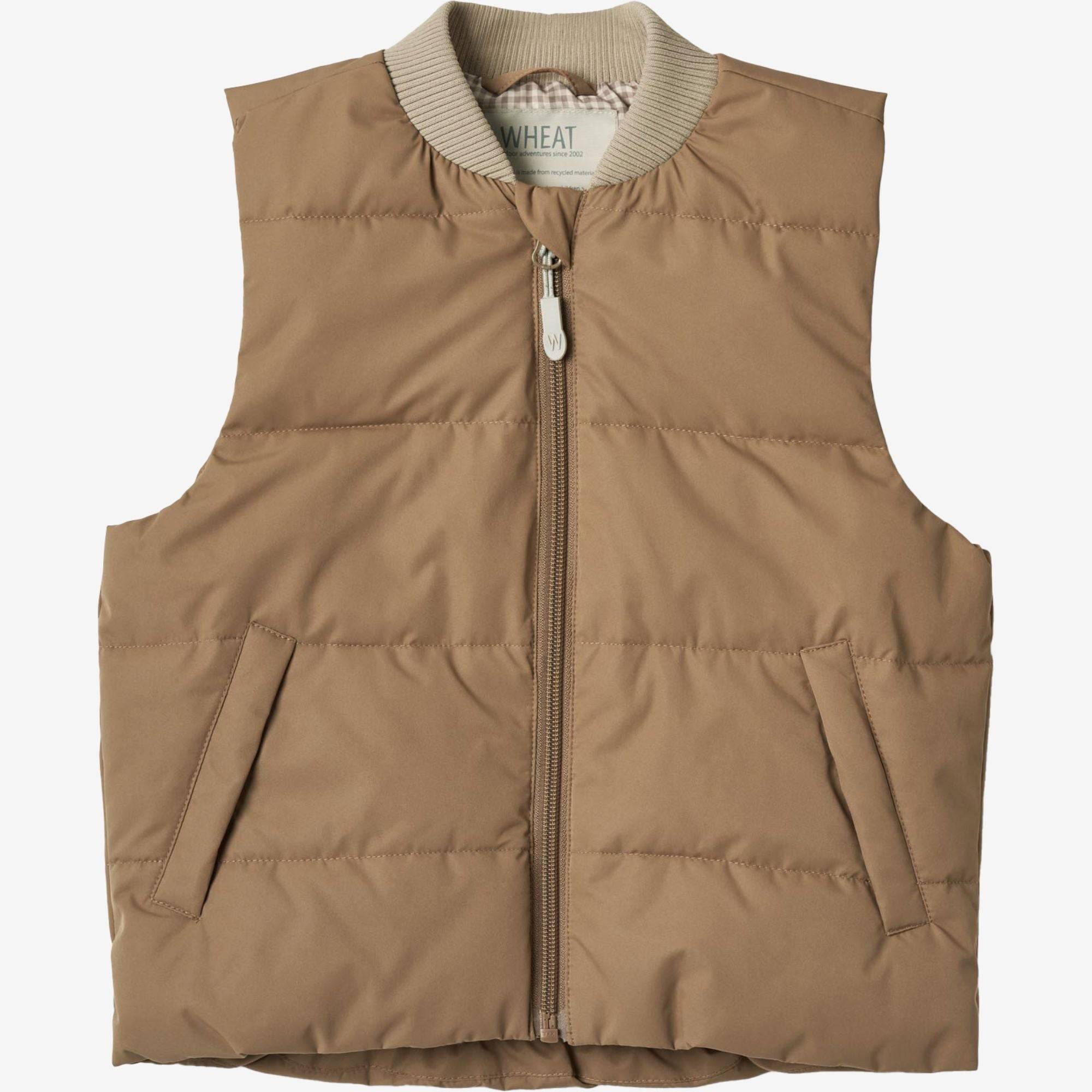 WHEAT® - Sommer Puffervest Andre - golden brown - Str 98