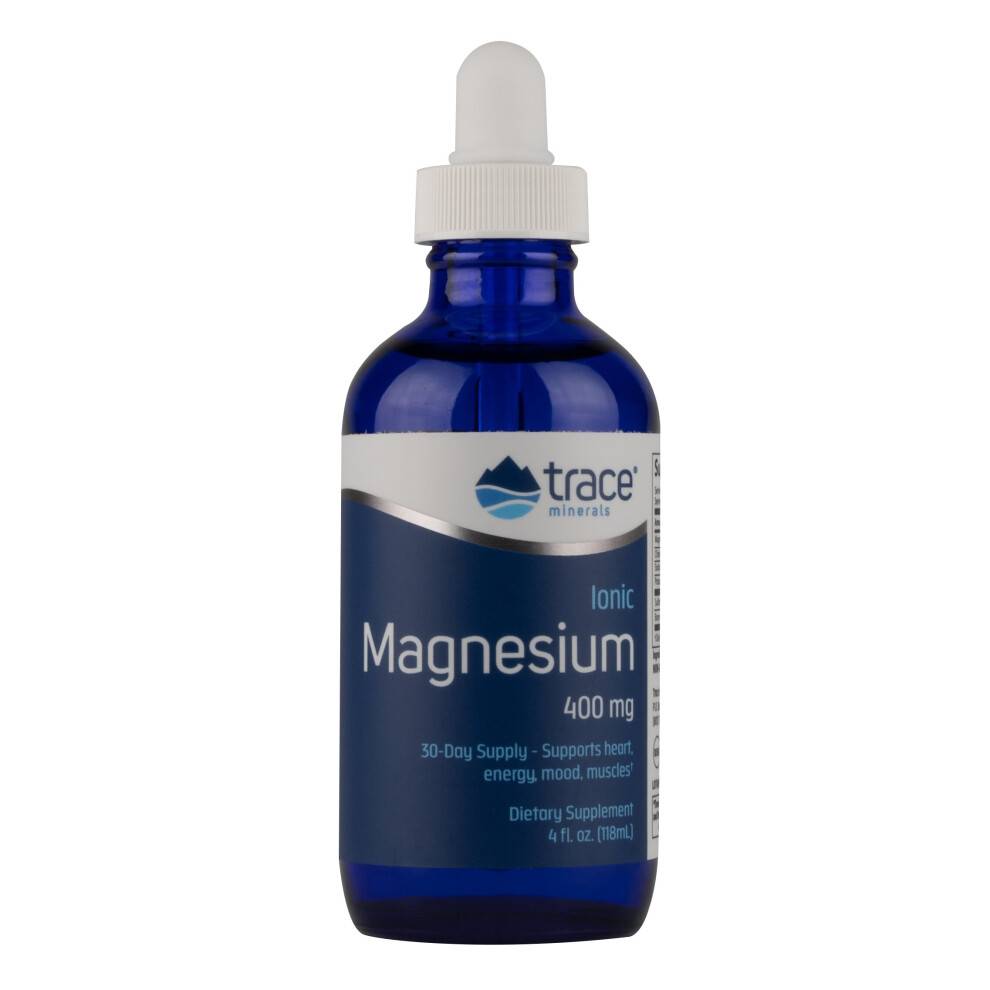 Trace, Ionisk Magnesium Klorid, 400 mg, 4 fl oz ( 118 ml)