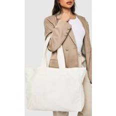 Basic Tygväska I Canvastyg, White - ONE SIZE