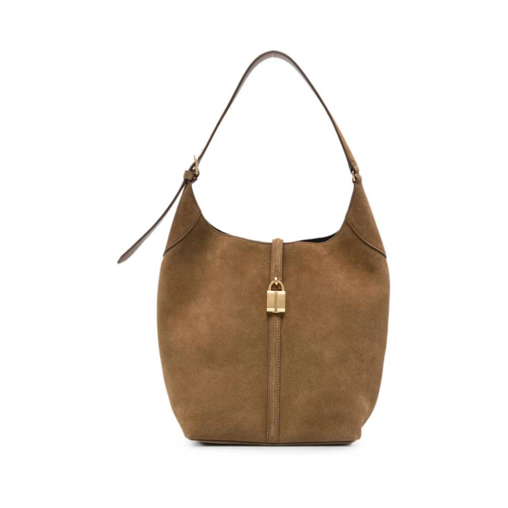DeMellier Siena Skuldertaske - Tasker - Dame - Brun - ONE SIZE - Uld