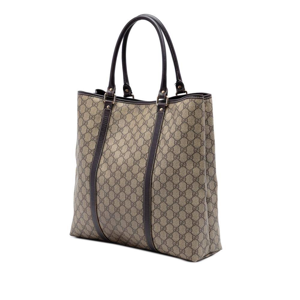 Gucci Vintage Tote Stl. - Totebags Från Magasin - Beige (L 37cm x W 38cm x D 11cm)