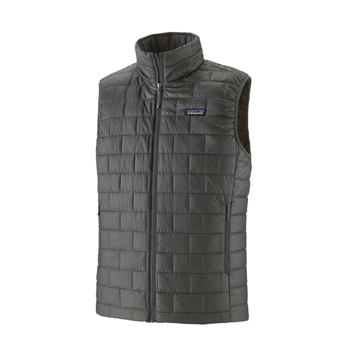 Patagonia Nano Puff Vest, Herre (Forge Grey) - Grå - XXL.