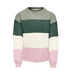 KIDS ONLY Kogsandy L/S Stripe Pullover Knt Noos |Multi/patterned |122-128