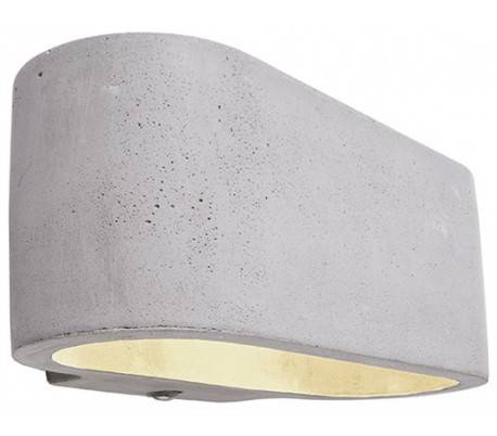 Atria væglampe 1 x 25W G9 B18 cm - Betongrå
