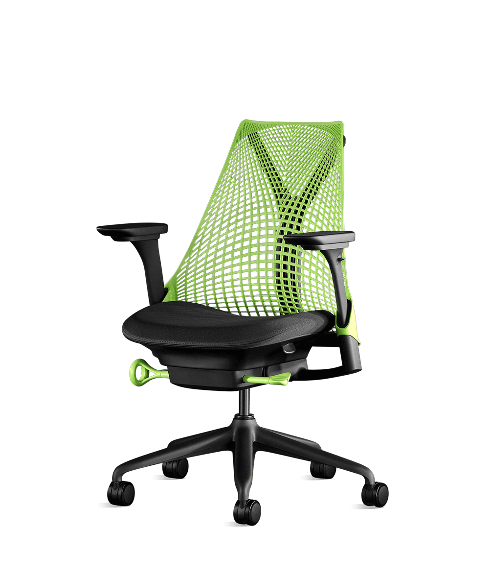 Sayl gamingstoel in Neon by Herman Miller Gaming