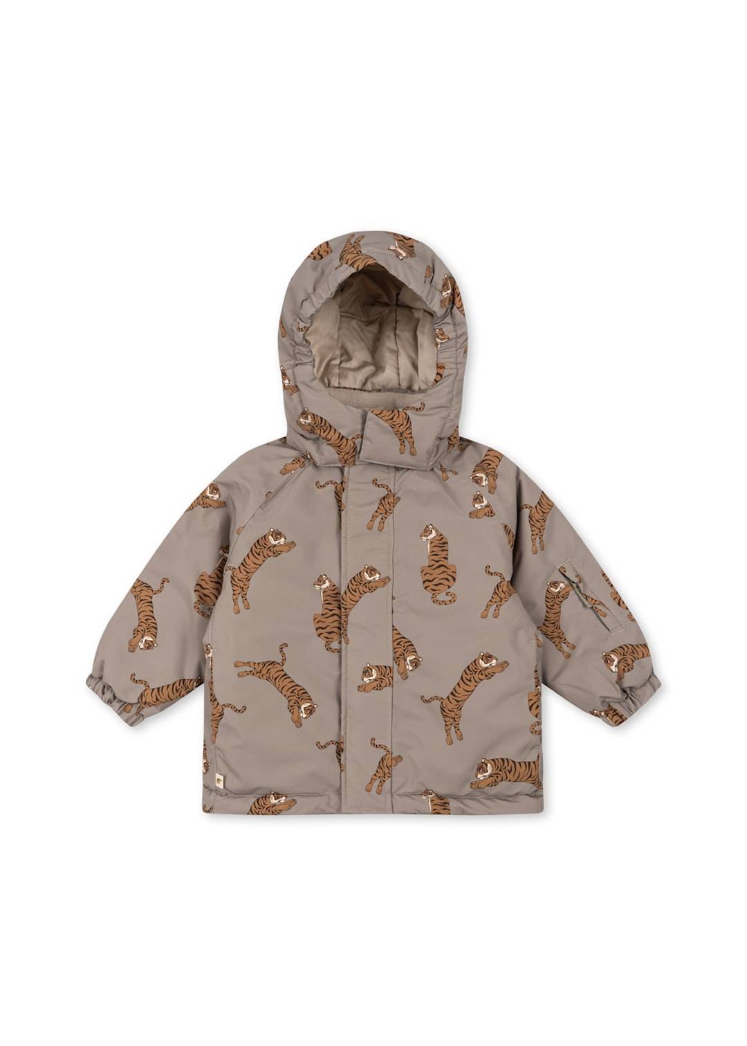 Konges Sløjd Mismou Jacket Tiger Oak Mismou Jacket Tiger Oak 12M Beige 12 måneder Drenge