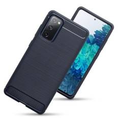 Samsung Galaxy S20 FE 5G Skal Karbon Blå