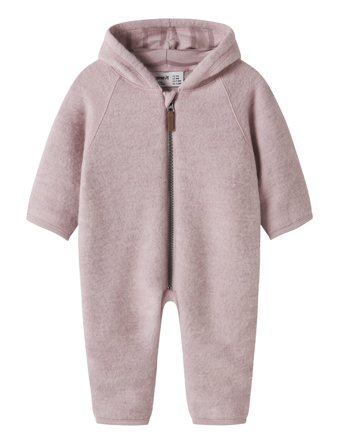 NAME IT Nbfwmino Wool Bru Suit W/Lining | Purple | 74