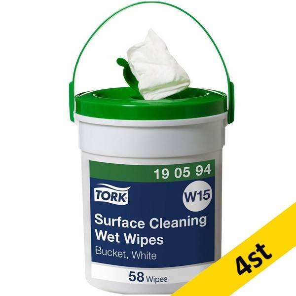 Rengöringsservetter 58/fp | Tork Pre W15 | 4st