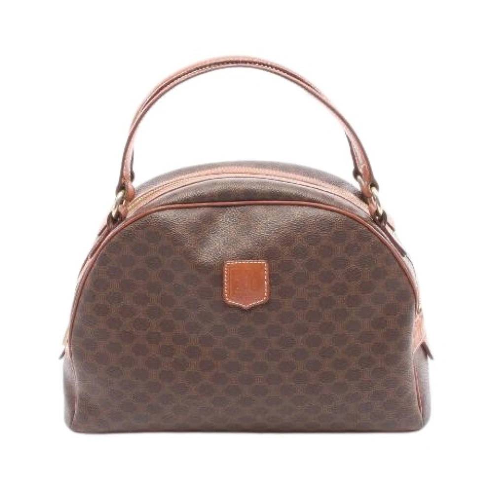 Celine Vintage - Pre-owned Macadam Handväska i Belagd Canvas Vintage - Dam - ONE Size - Läder