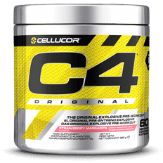 C4 Pre-Workout Strawberry Margarita - 60 serv.