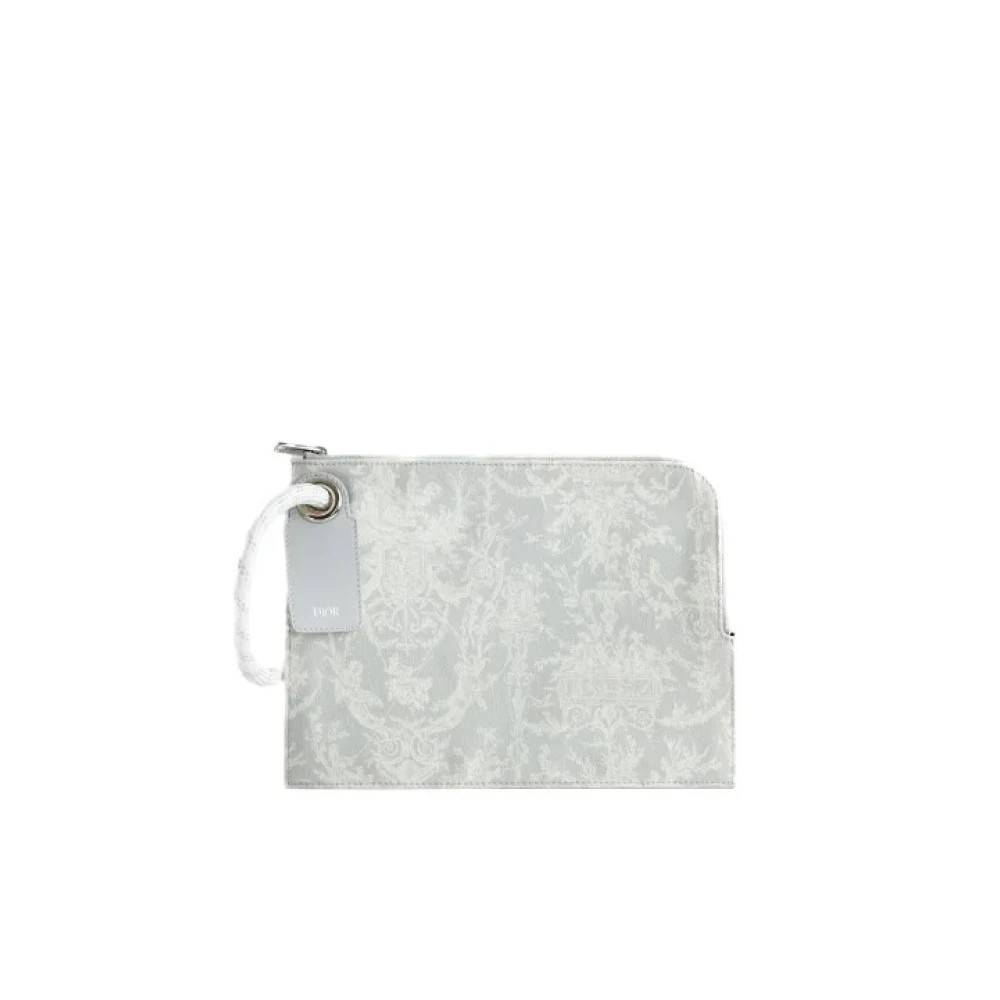 Dior Vintage Pre-owned Pochette - Vintage - Dame - Grå - ONE SIZE - Tyl