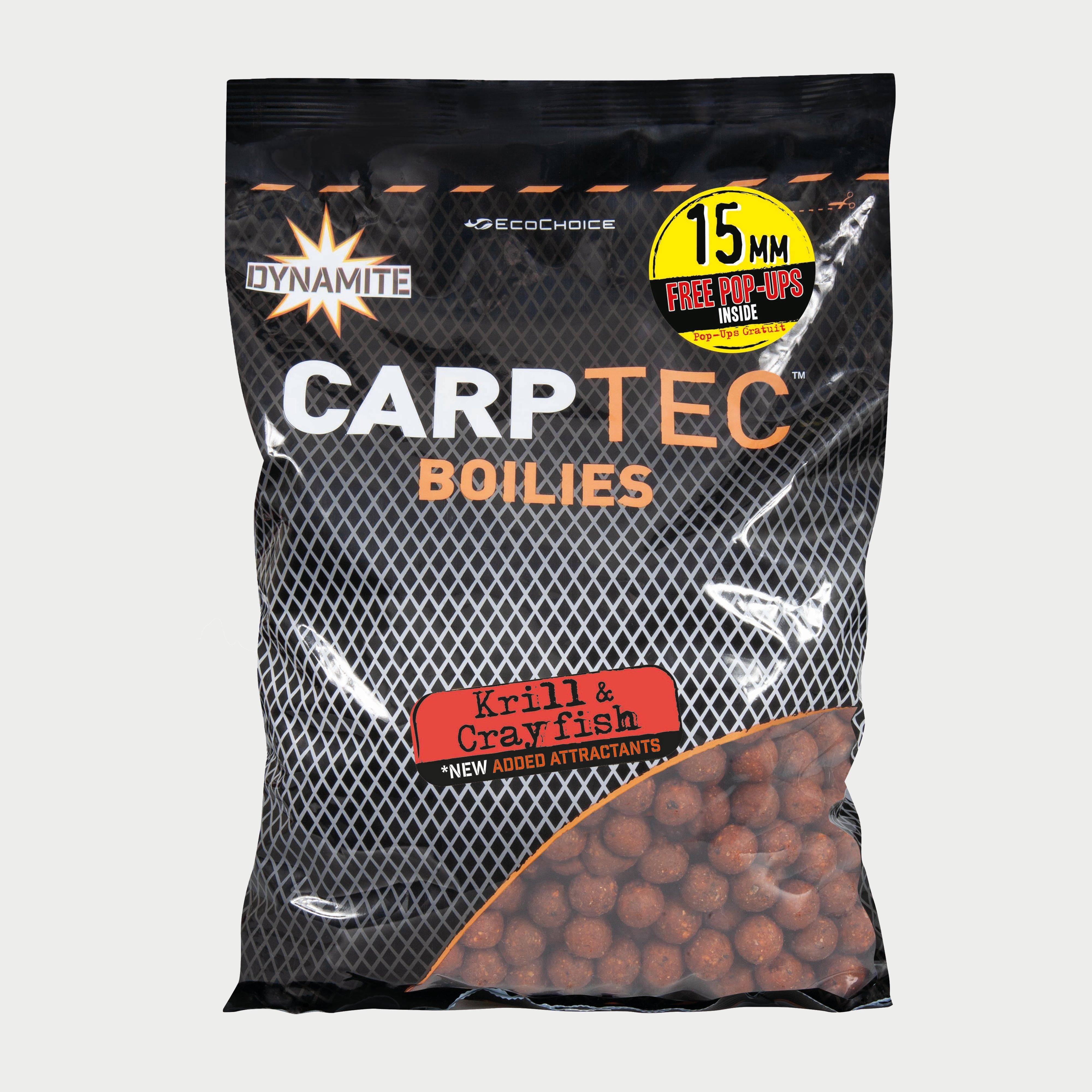 Dynamite Carp-Tec Krill & Crayfish Boilies 15mm 1.8kg, Red