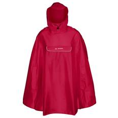 Vaude Valdipino regnponcho (til cykel) Red M