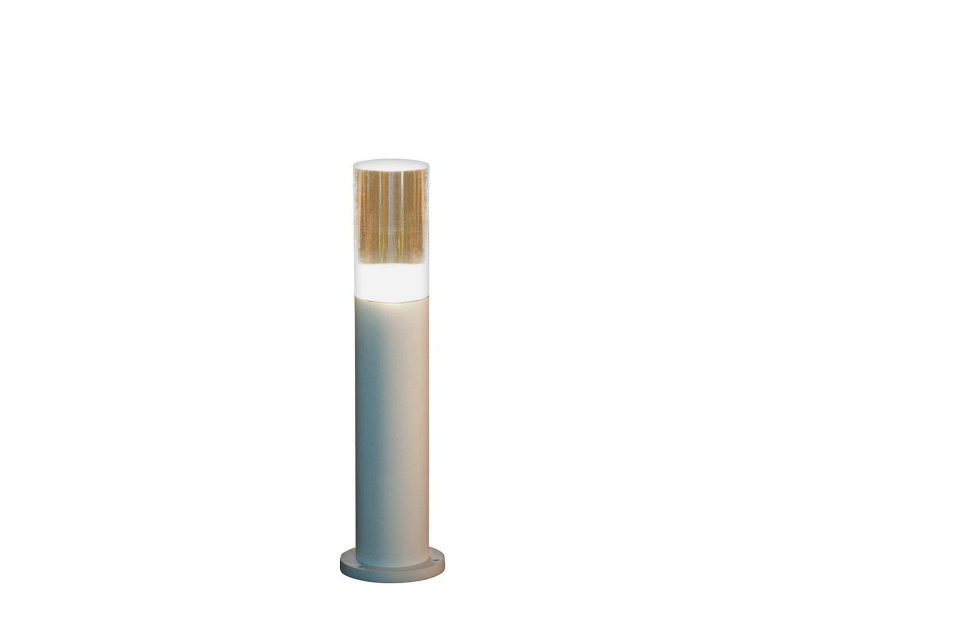 Belysningsstople Heissner Smart Light Vit Metall 57 cm - 57 cm Stolplyktor & grindlyktor